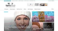 Desktop Screenshot of expertebeaute.com